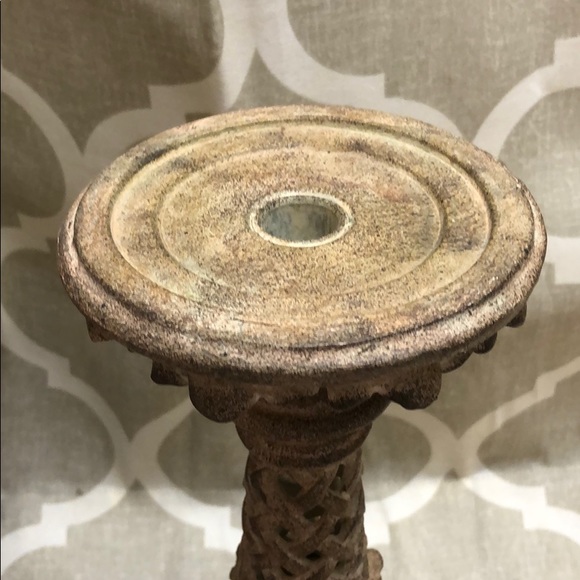 COPY - CANDLE HOLDER PAIR - Picture 4 of 4